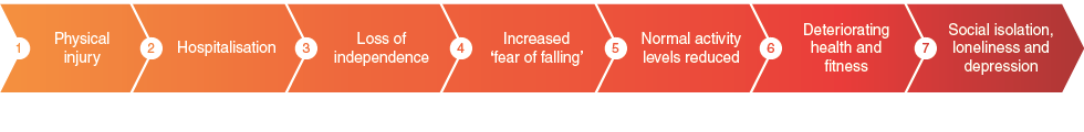 What is the impact of a fall?